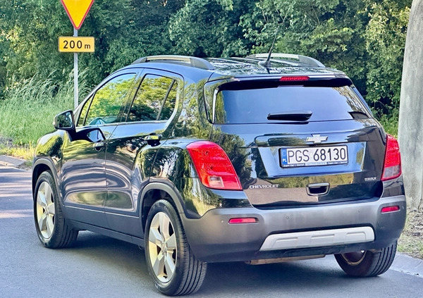 Chevrolet Trax cena 38999 przebieg: 96000, rok produkcji 2013 z Przasnysz małe 67